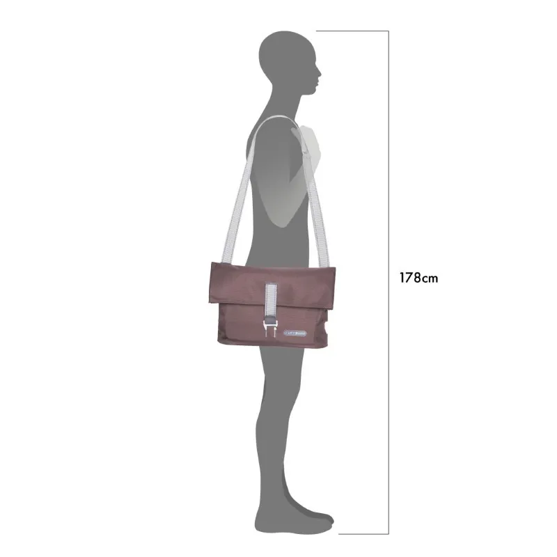 Ortlieb Twin-City Urban Pannier Bag in Pink-1